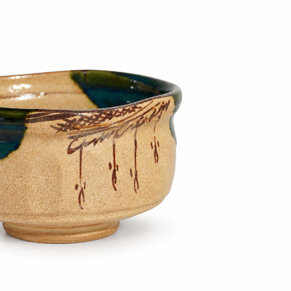 Oribe-Yaki Chawan